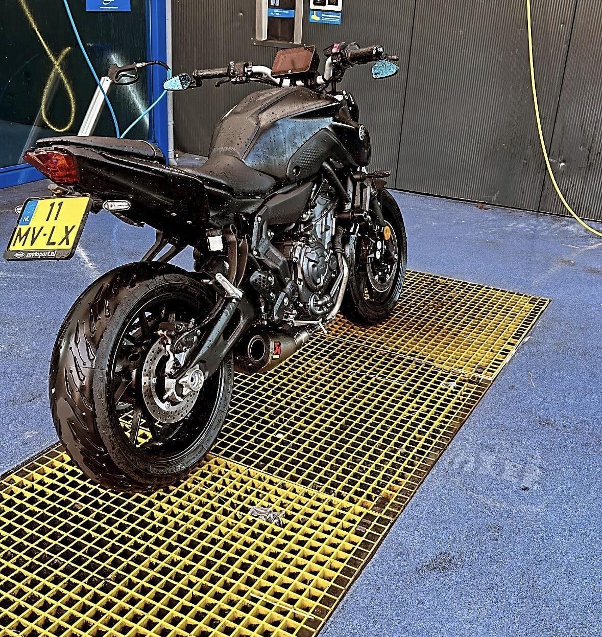 Nette MT-07 A2 met Akrapovič, garantie tot 2029