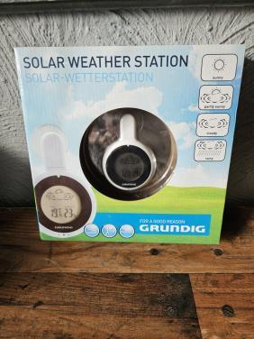 Grundig Solar Weerstation - Nieuw in Doos