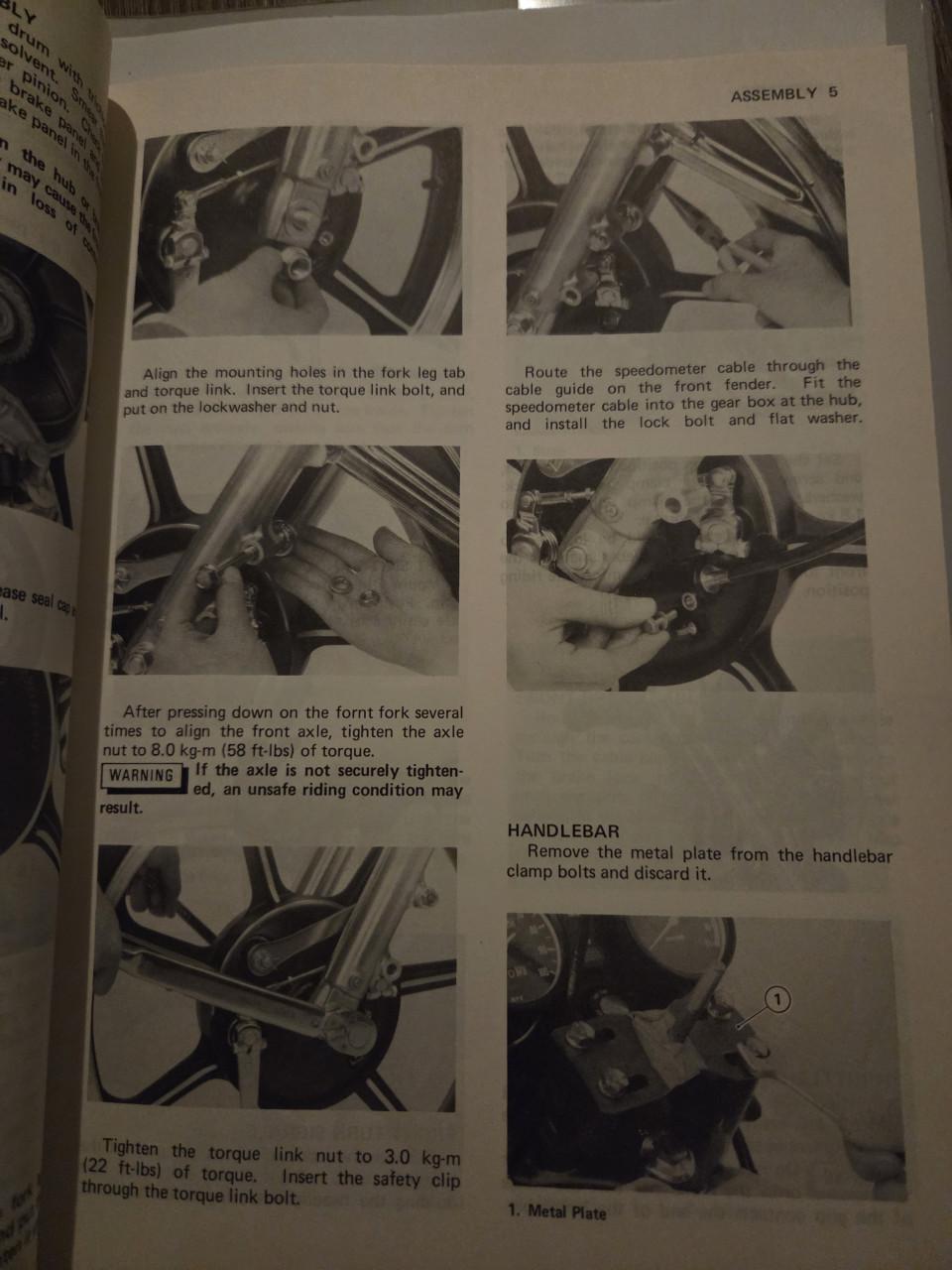 Kawasaki KZ250C inruiler/opknapper
