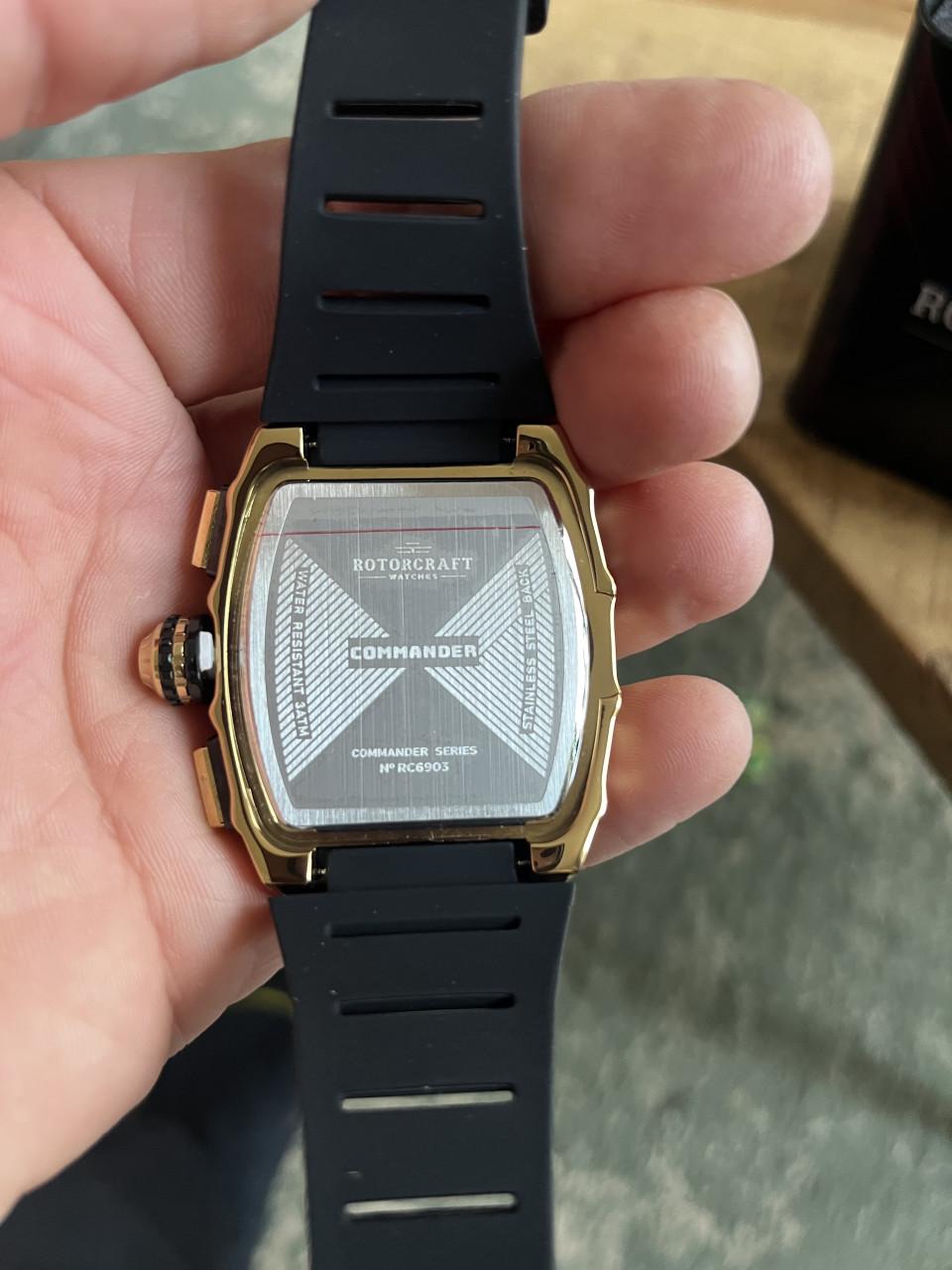 Rotorcraft Commander RC6903 en 6902 Horloge (NIEUW € 589,-!!)
