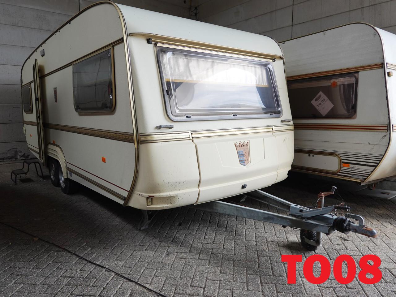 Ruim aanbod tourcaravans met en zonder geldig kentekenbewijs te koop