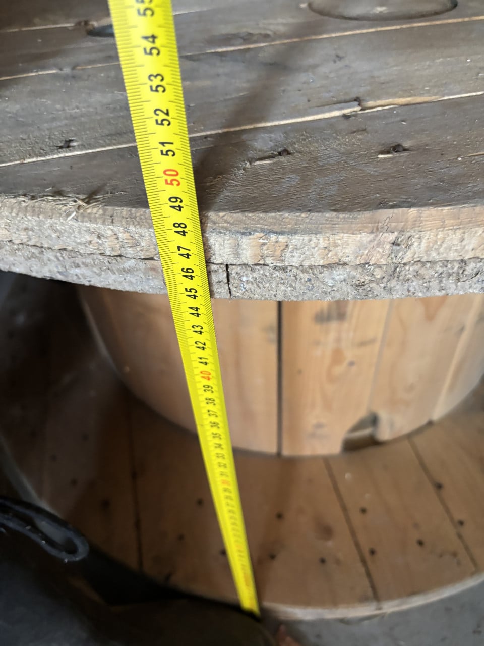 Houten haspel
