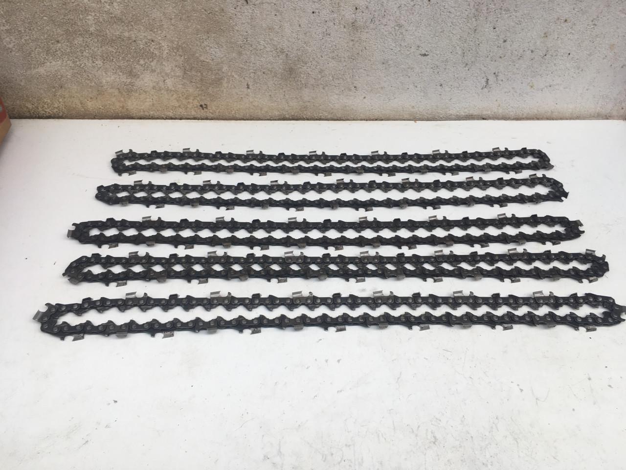 5x zaagketting voor kettingzaag dolmar, husqvarna etc. zo goed als nieuw