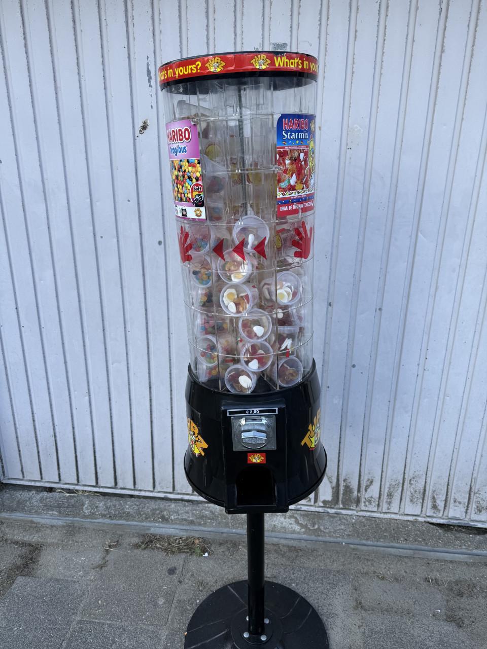 Capsule automaten voor snoep of speelgoed