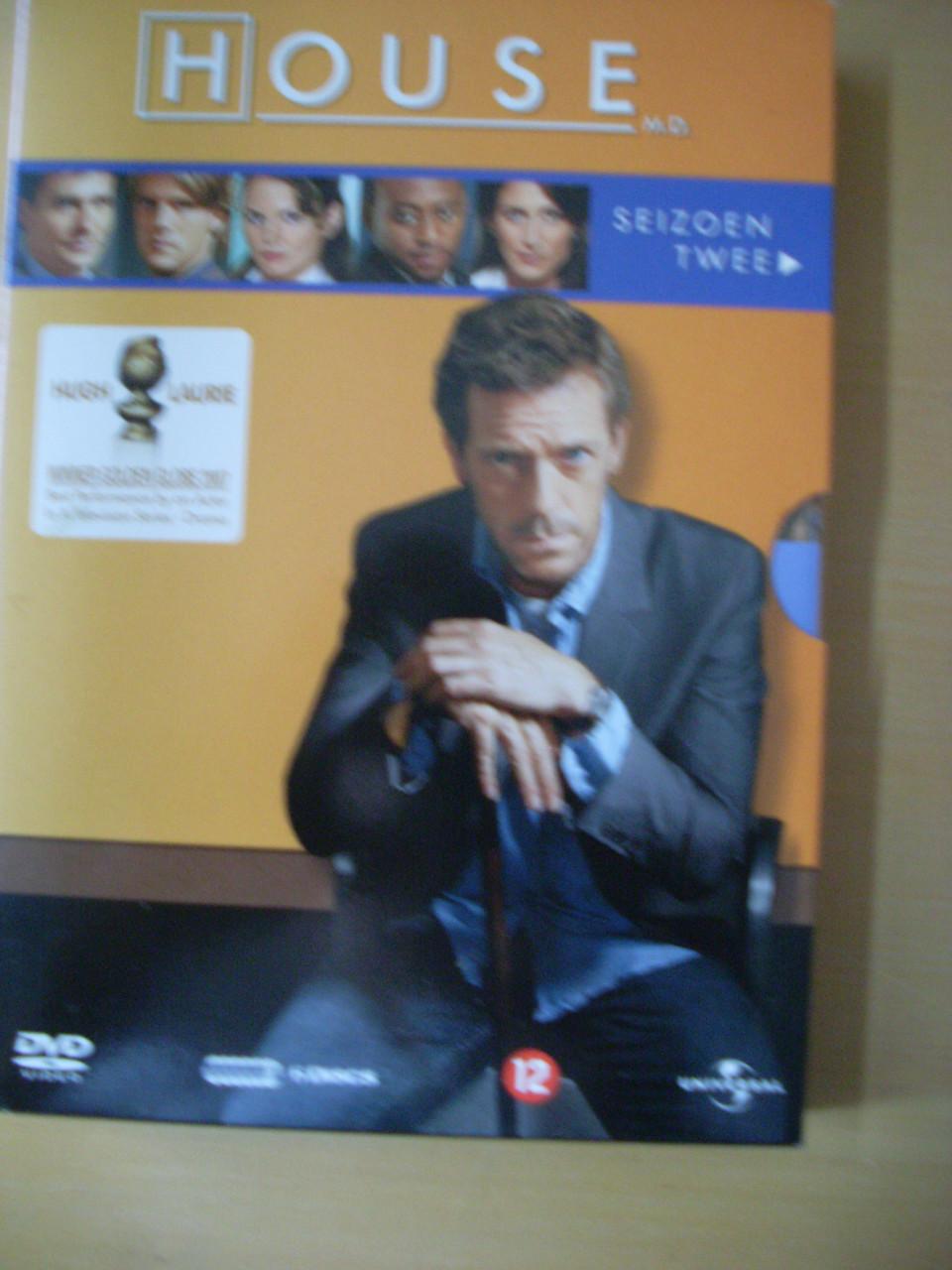 DVD Box House reeks 1 tot en met 3 ( 1 keer bekeken)