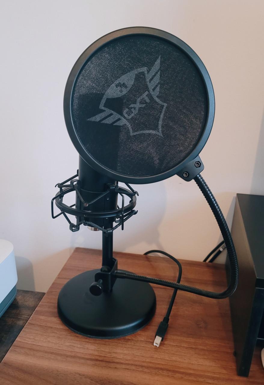 Trust GXT 252 Emita - USB Studio Microfoon met Popfilter