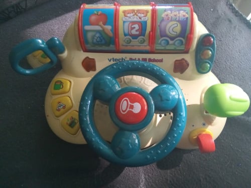 Vtech rol en rijschool. Perfecte staat!