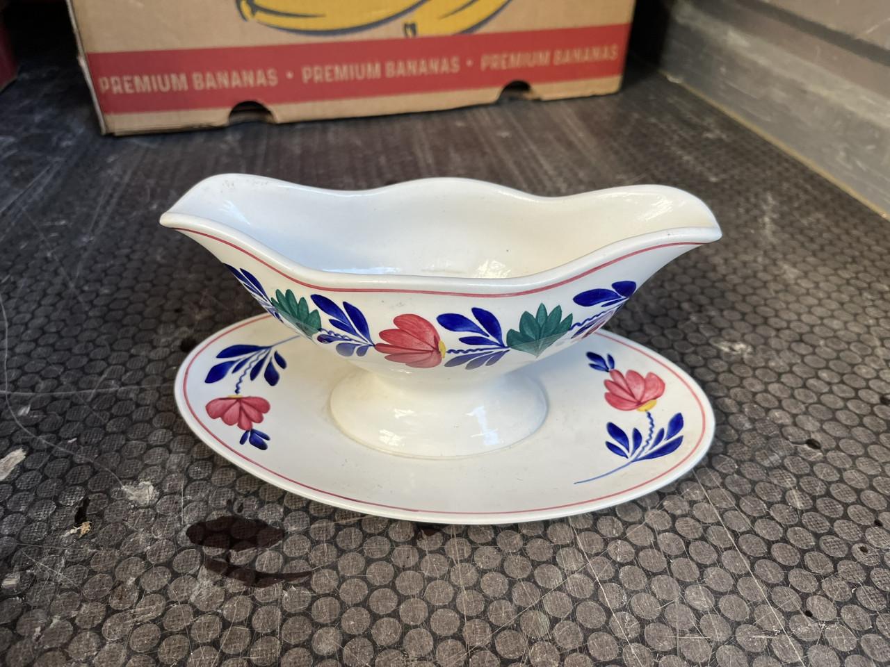 Boerenbont dekschalen en sauskommen