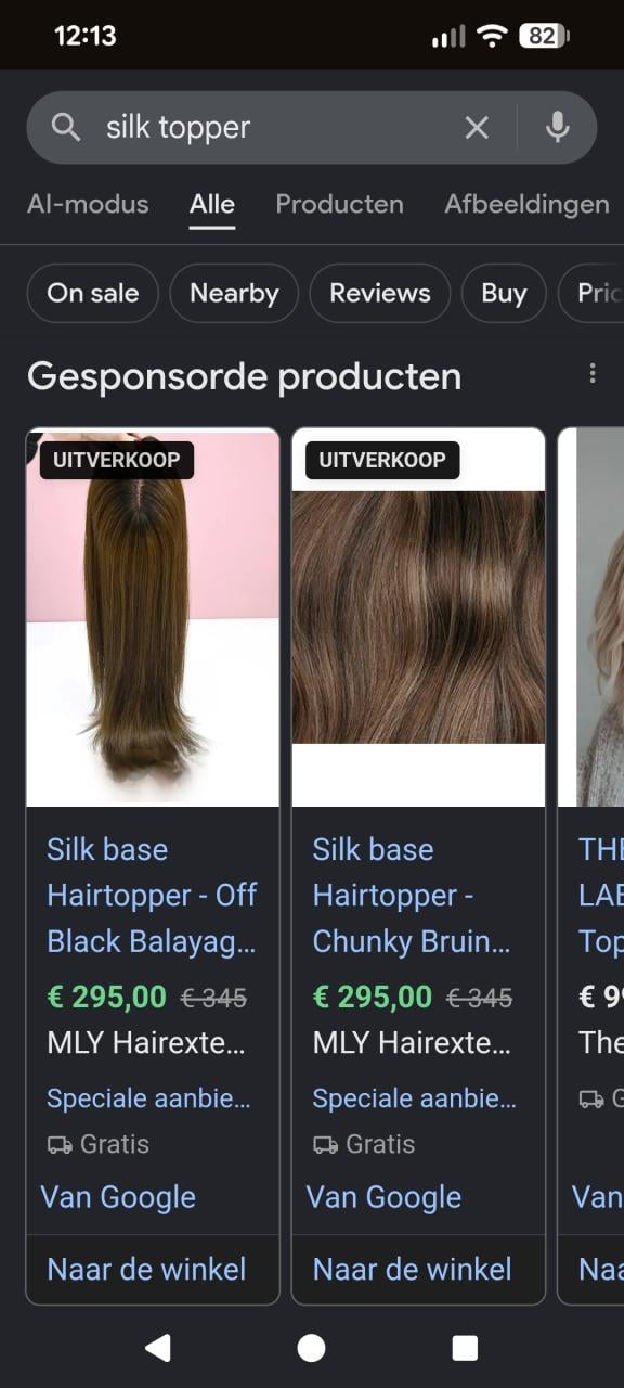100% echt mensen haar topper