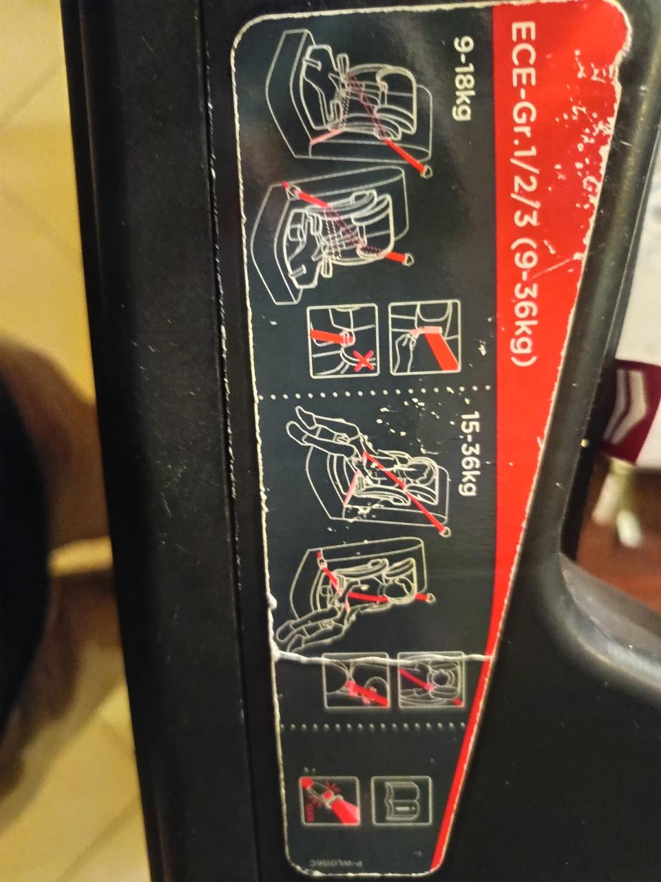 Autostoeltje (groep 1/2/3)