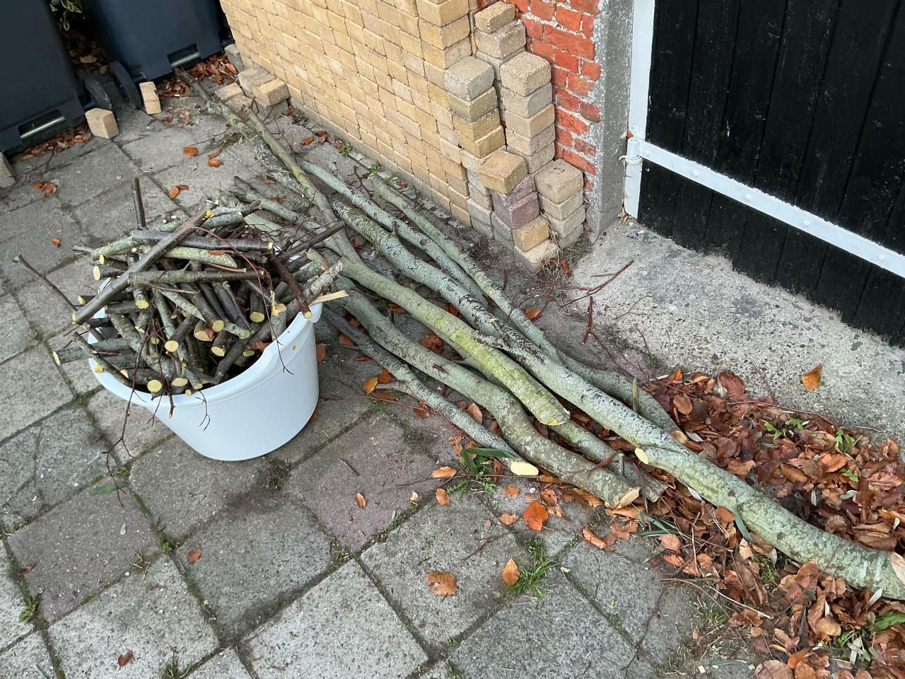 Openhaardhout/aanmaakhoutjes