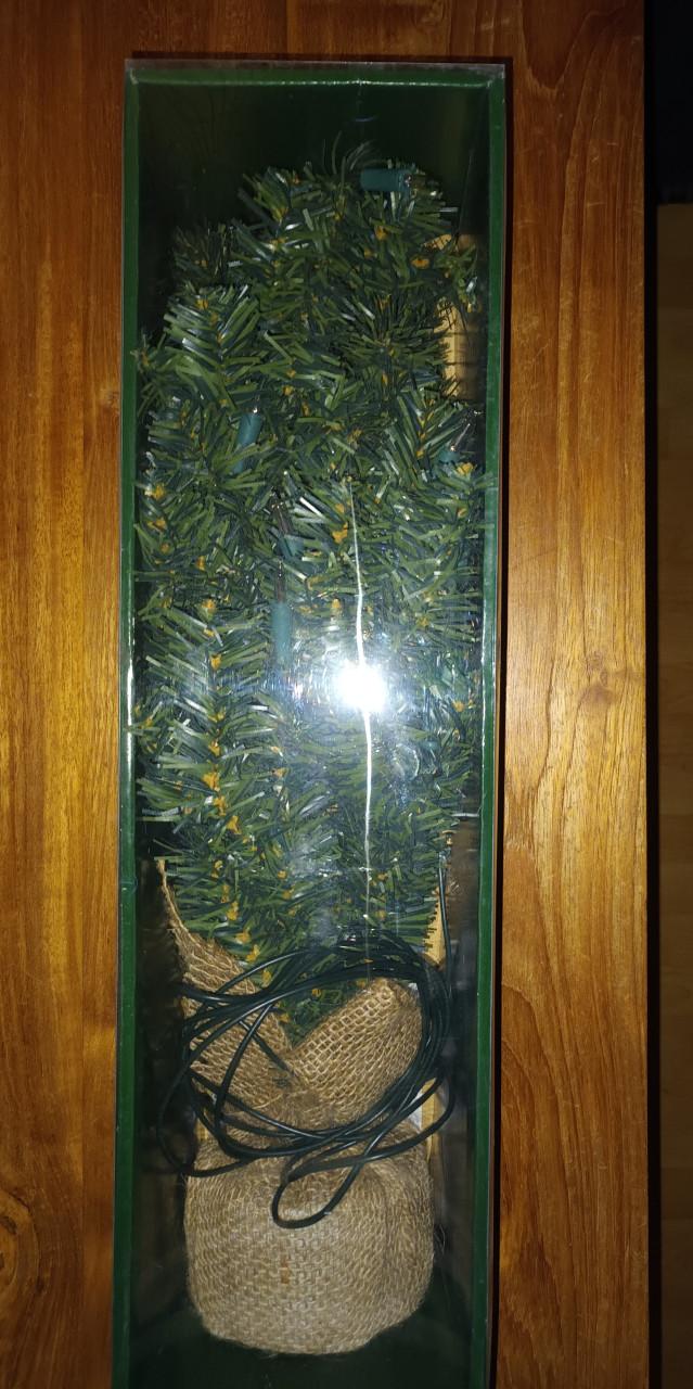 Op de valreep: een mini kerstboompje