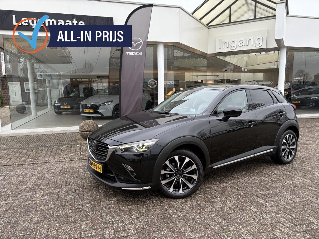 Mazda Cx-3 2.0 sag 120 gt-m leather pack 100% dealeronderhouden