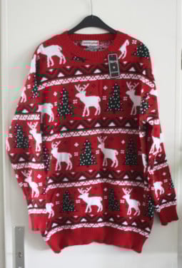 Nieuwe rode kersttrui maat 3xl