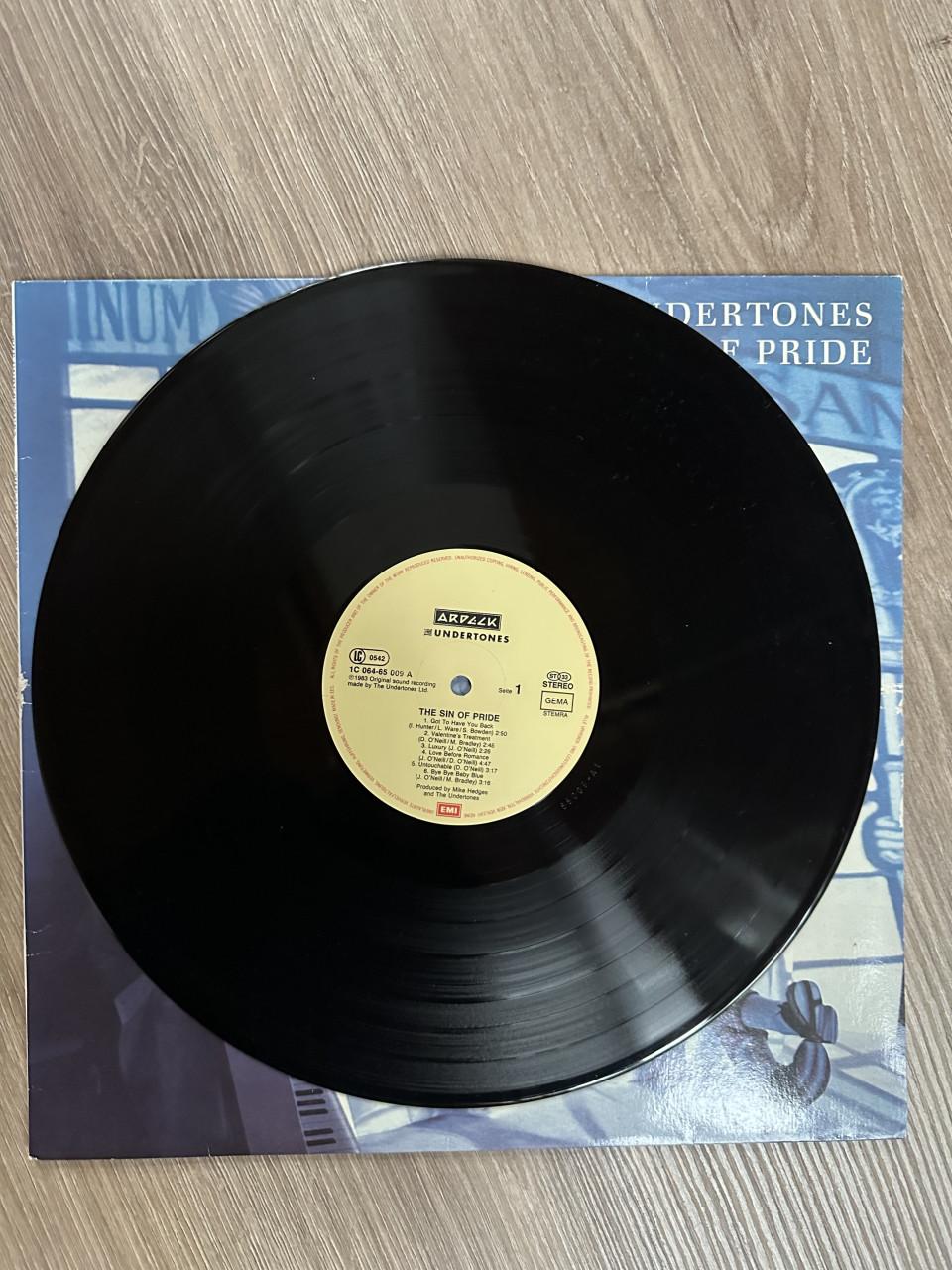 The Undertones - Sin of Pride / vinyl LP