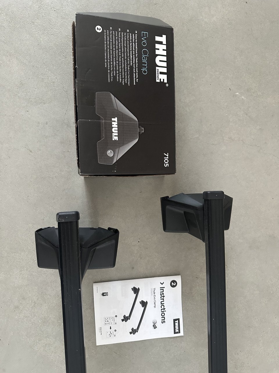 Nissan LEAF dakdragers Evo Clamp model na 2017