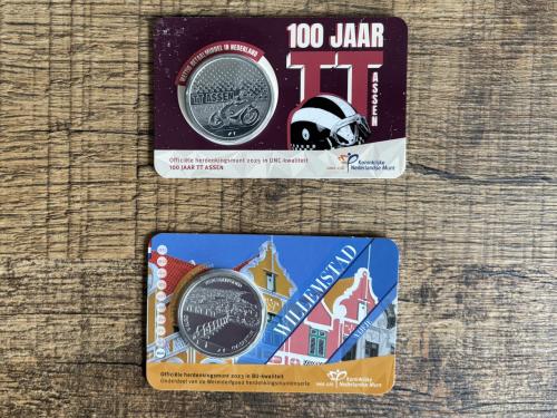 Twee 5 euro coincards (combiprijs)