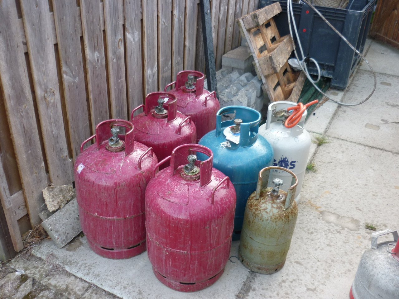 Gasflessen