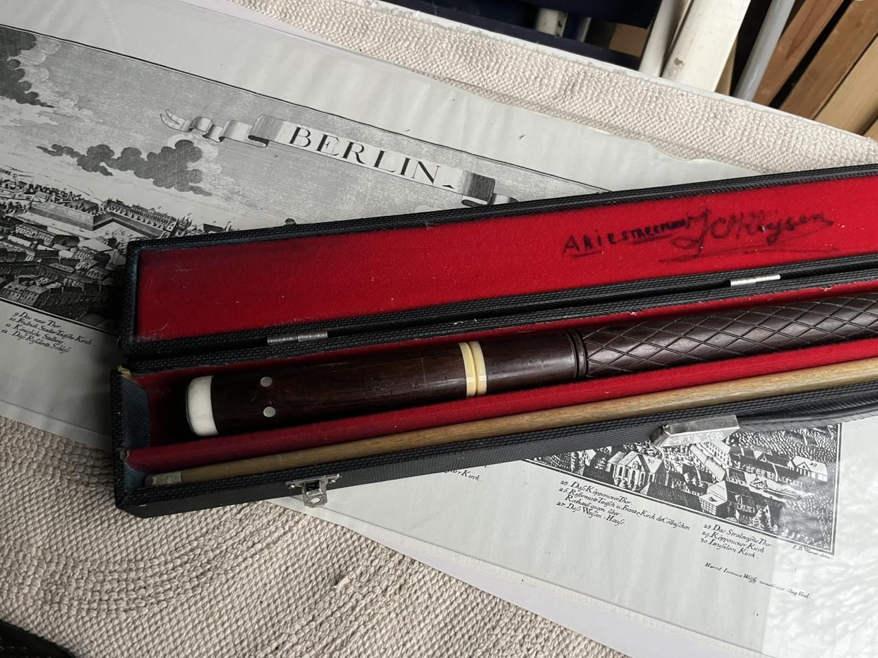 Biljartkeu met koffer