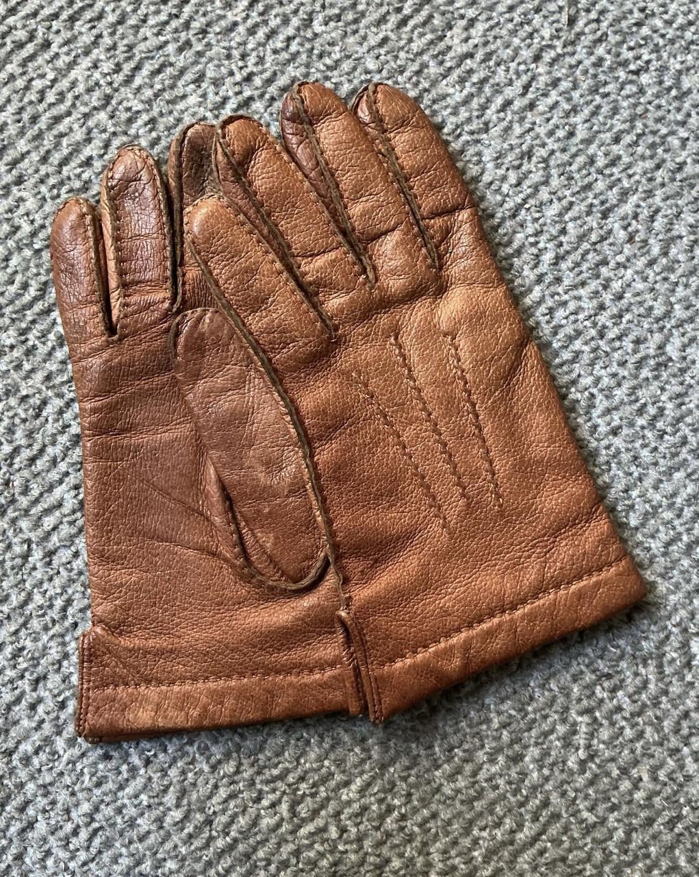 Leren dameshandschoenen  maat S