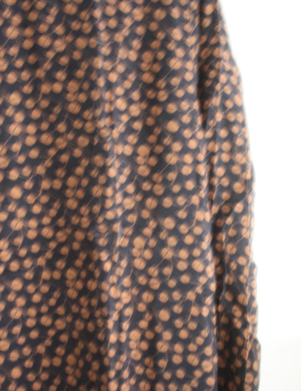 Top zwart et bruine stippen maat 38