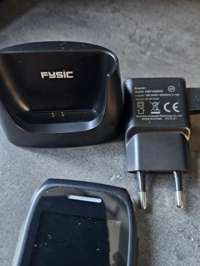 Mooi Fysic FM 7500 mobiele senioren telefoon, SOS noodknop