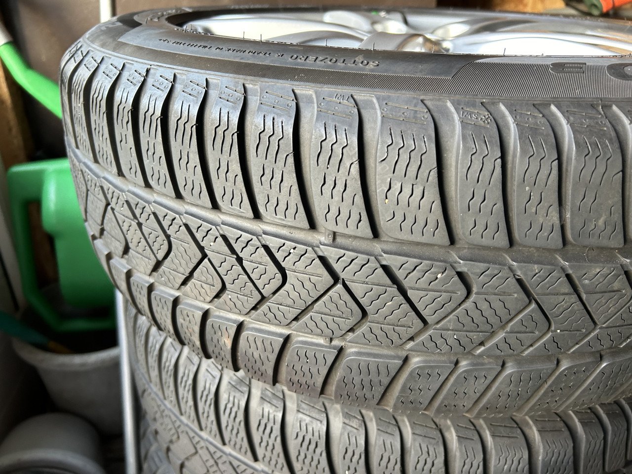 Originele BMW velgen met winterbanden