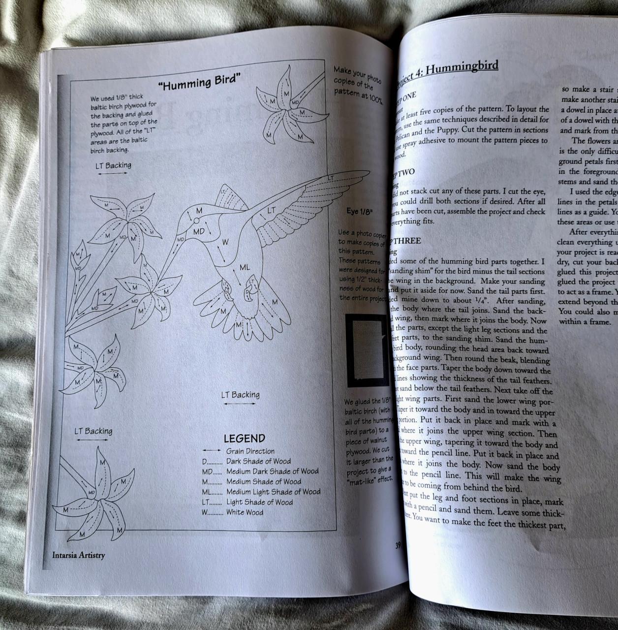 Intarsia Artistry in Wood