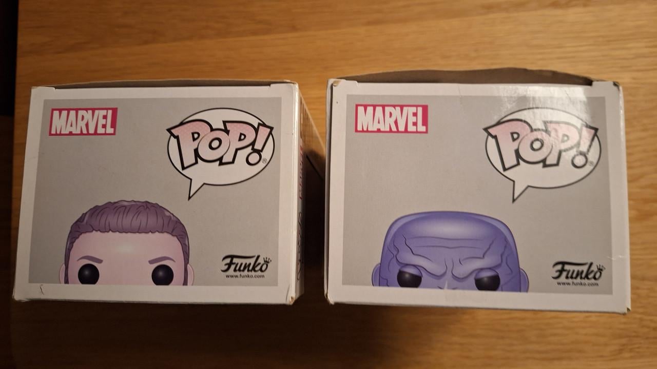 2 Marvel Poppen nieuw