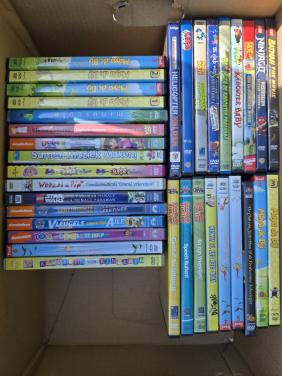 34 Kinder DVD's