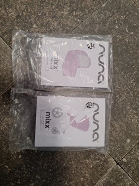 Nuna kinderwagen + maxi cosi antracietgrijs