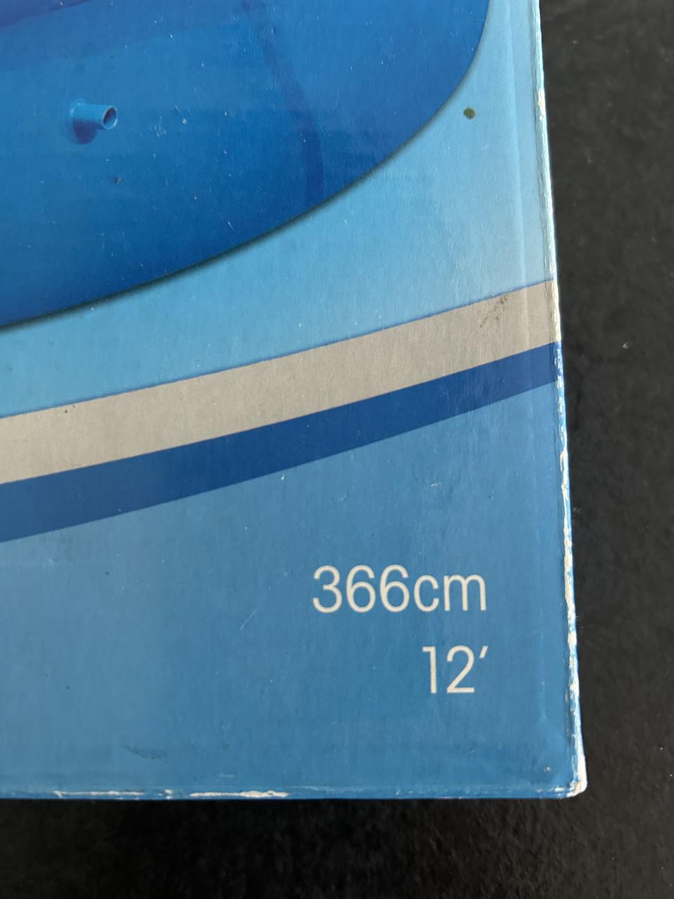 Bestway afdekzeil zwembad 366 cm, nieuw