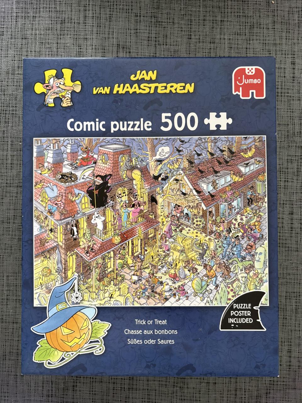 Jan van Haasteren. Trick or treat.
