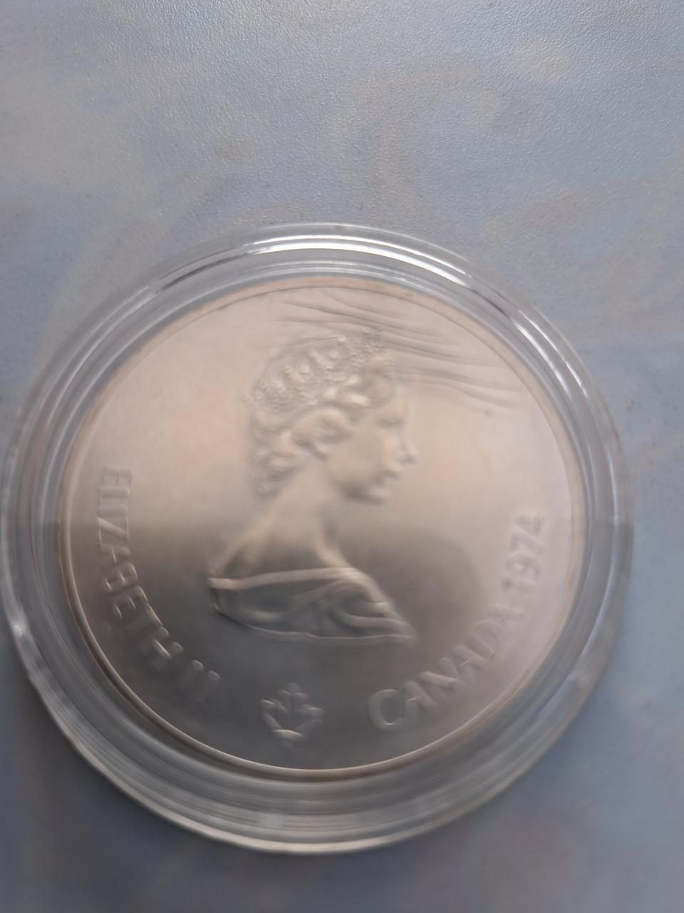 5 dollar olympise spelen sterling zilver 24.3 gram proof in capsule