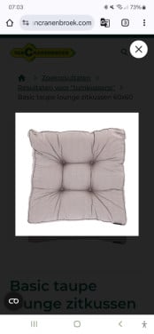 Loungekussens