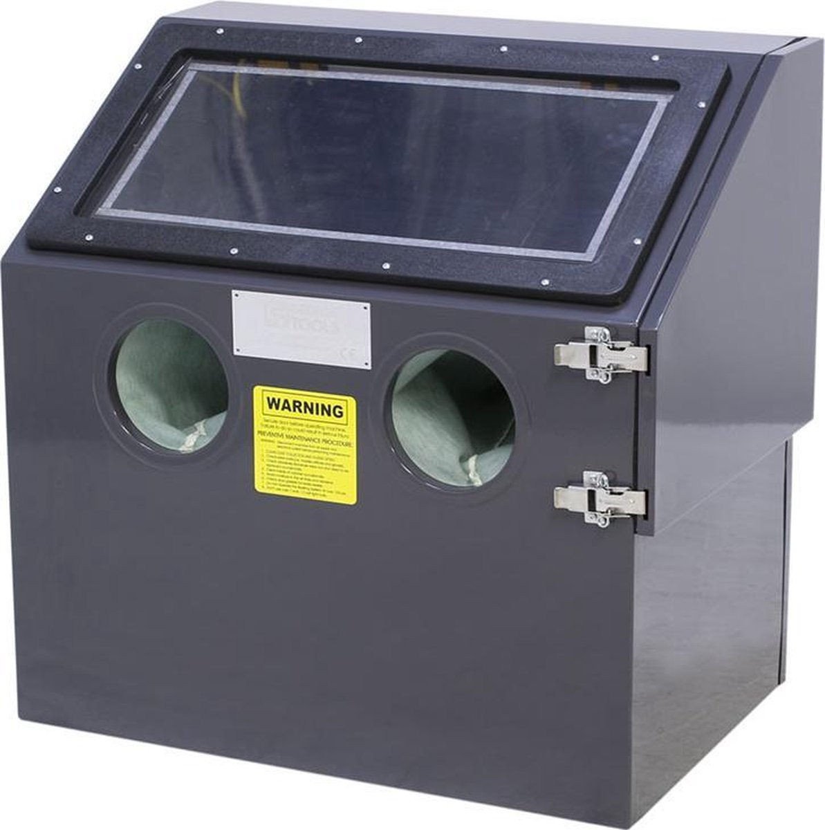 Straalkast/straalcabine tafelmodel 110 liter