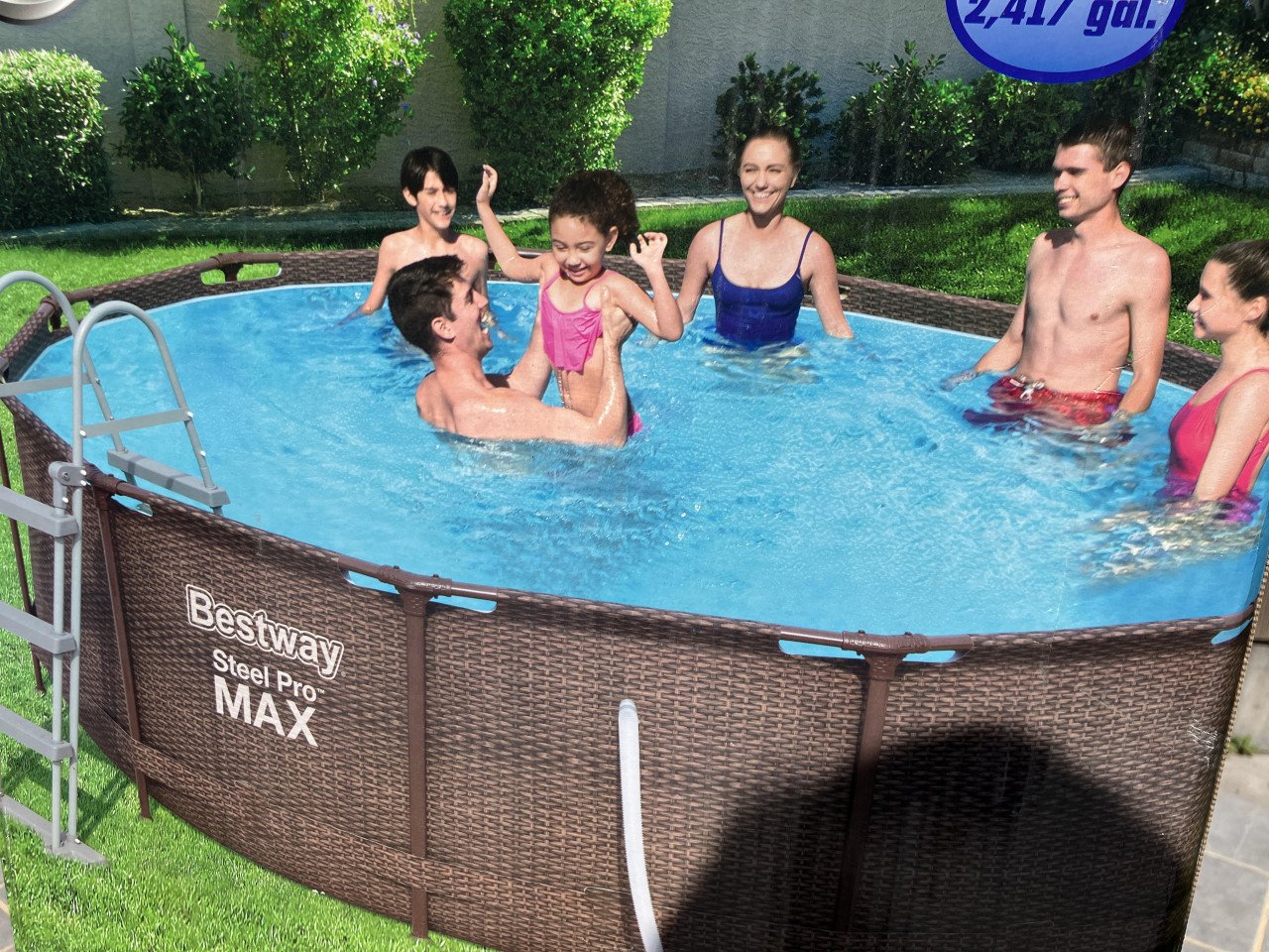 Zwembad Bestway Steel Pro Max 366 x 100 cm (1 zomer gebruikt)