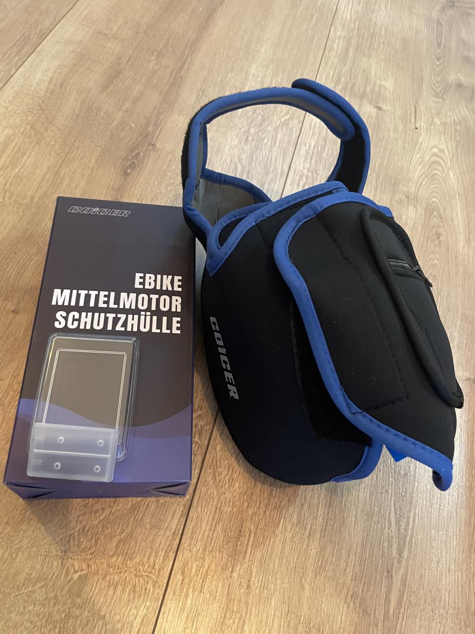 Nieuwe beschermhoezen kettingkast+display fiets