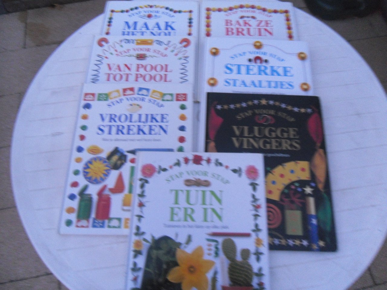 STAP VOOR STAP BOEKEN
