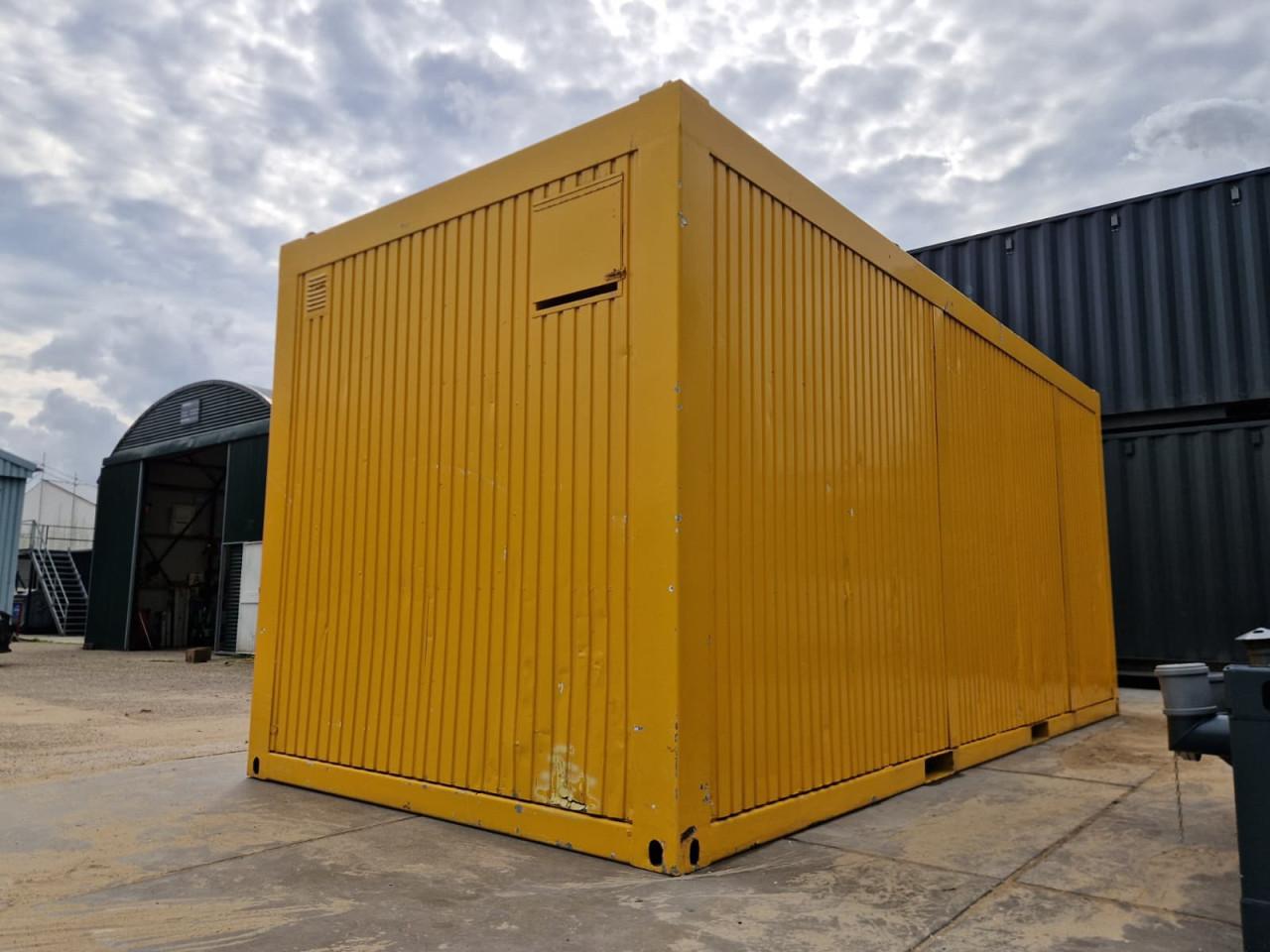 Gebruikte 6x3m kantoorunit / bouwkeet / schaftkeet