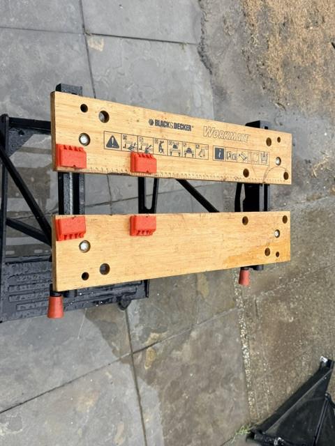 Black & Decker Workmate inklapbare werkbank + accessoires