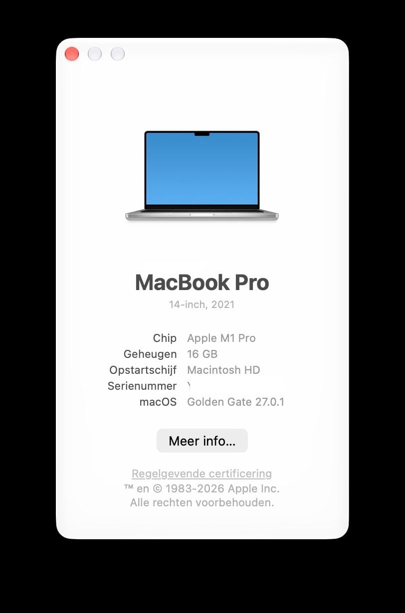 Apple MacBook Pro 14 inch (2021) - 512GB SSD, 16GB RAM