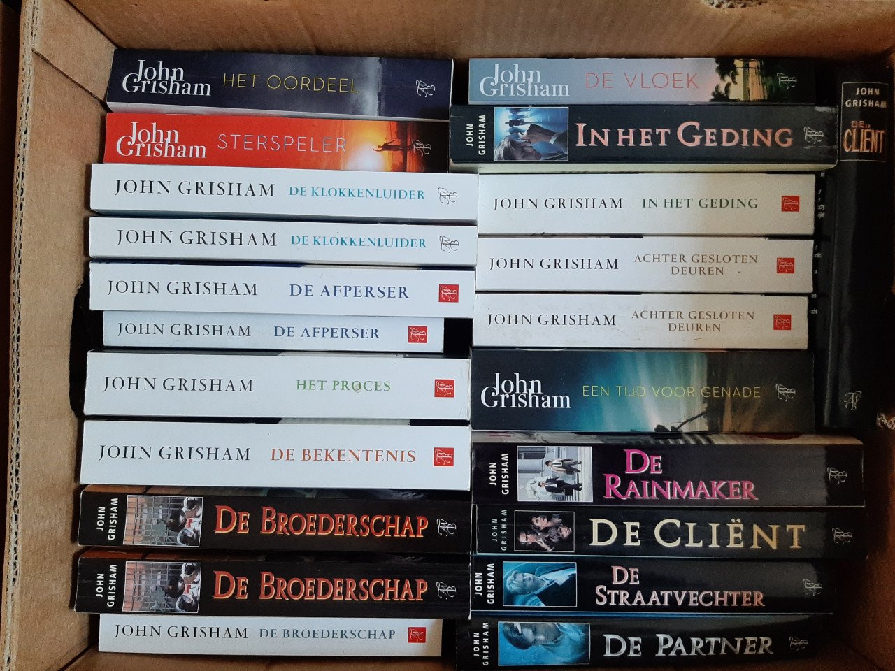 Boeken 2 euro per stuk