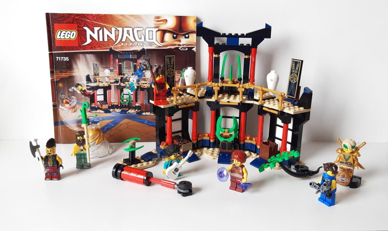 Lego Ninjago 71735: Toernooi der Elementen met alle 7 minifiguren!