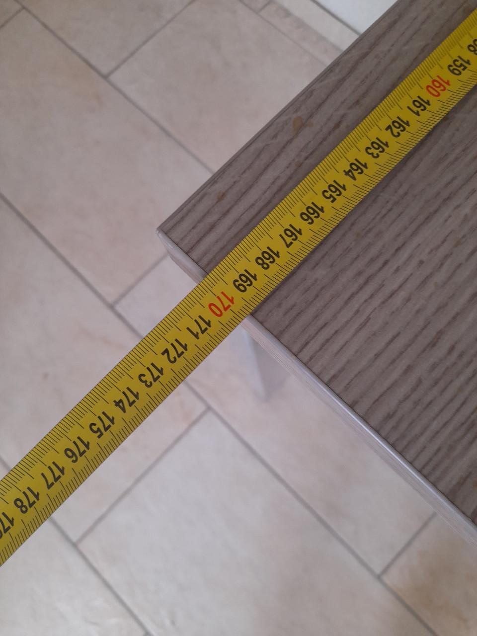 Hoekbureau  90 x 180 + 60 x 80 (z.g.a.n.) Kantoor kwaliteit!