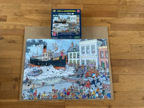 Jan van Haasteren puzzel 1000 stukjes Sinterklaas intocht € 10