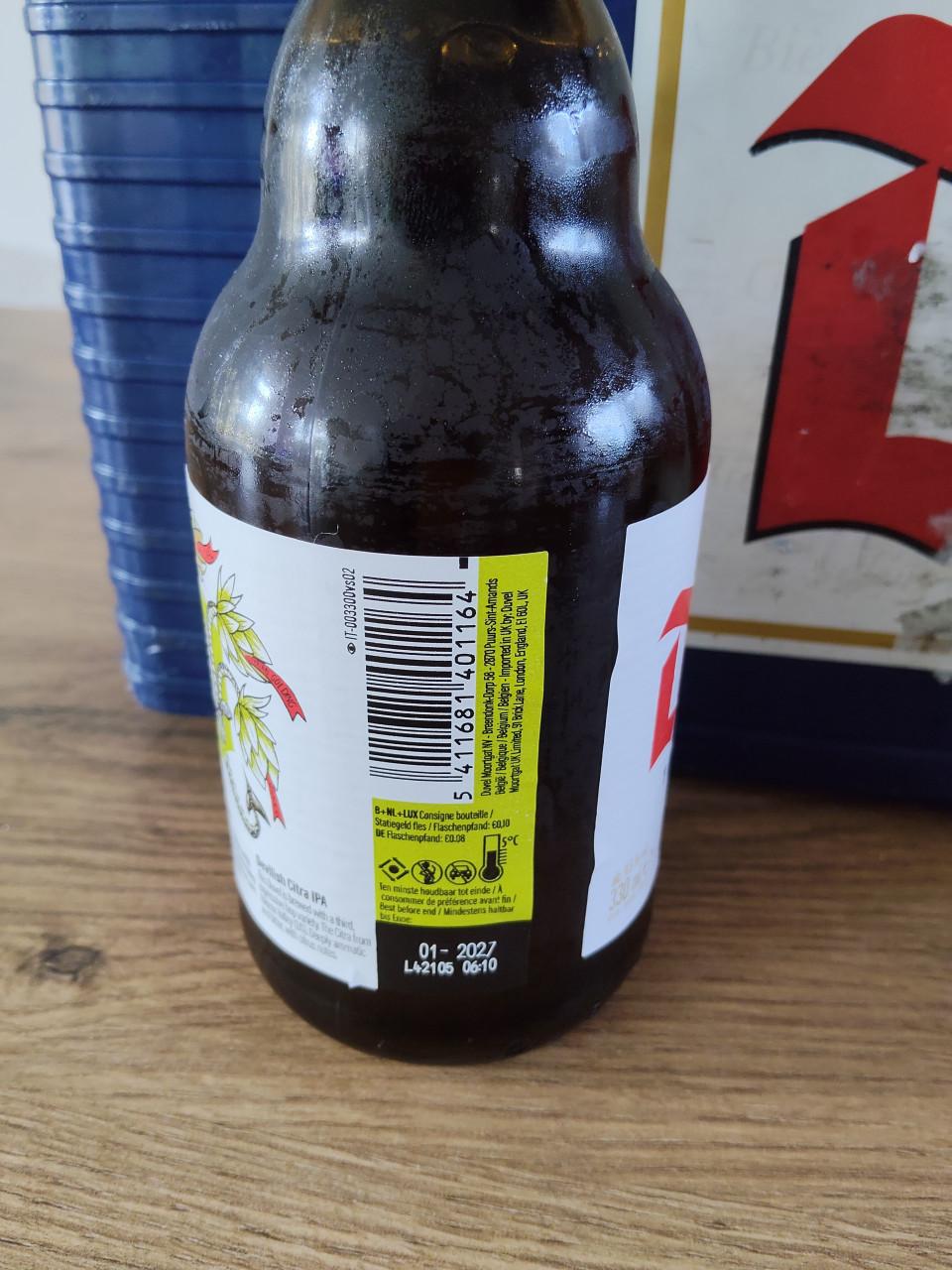 Krat Duvel Tripel Hop Citra speciaalbier