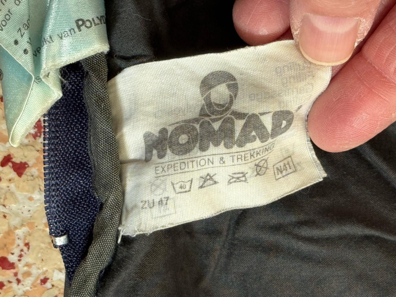 Donkerblauwe Nomad Blazer eenpersoonsslaapzak