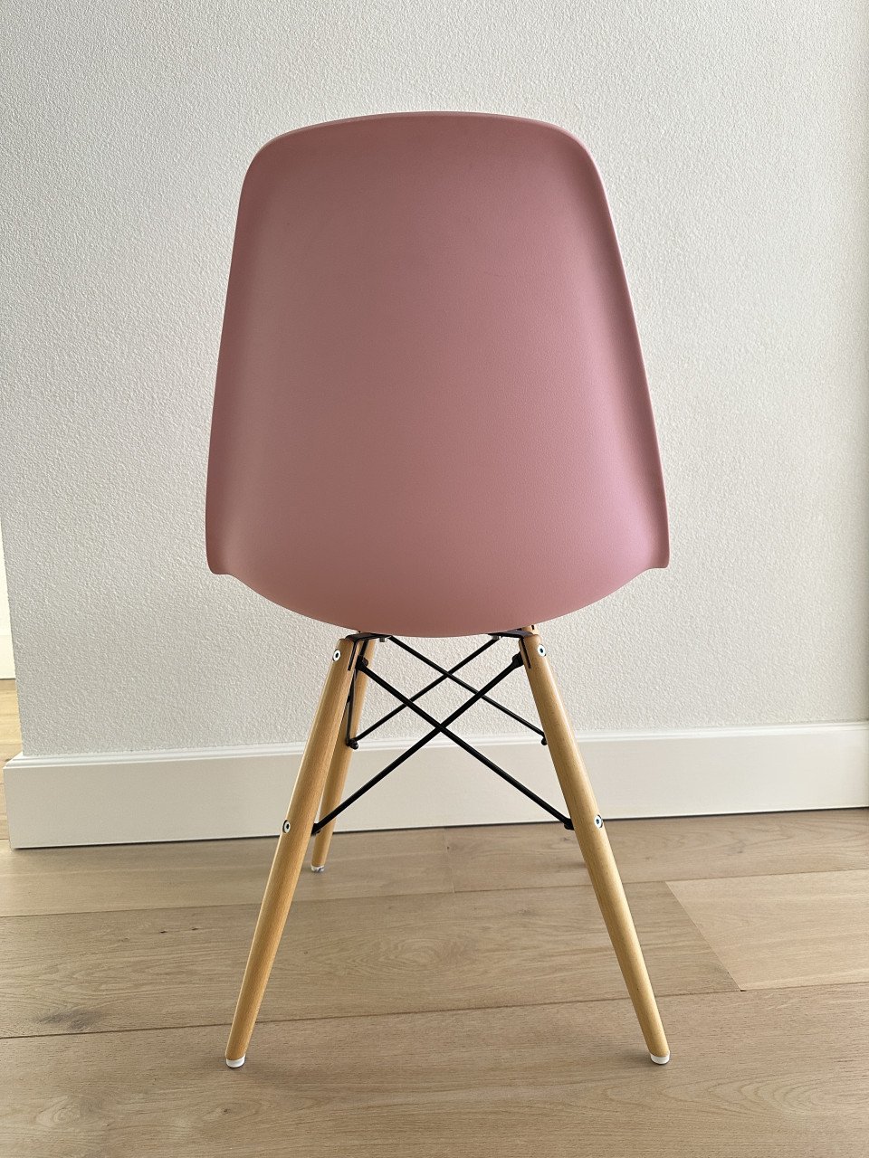 Eetkamerstoel/bureaustoel roze