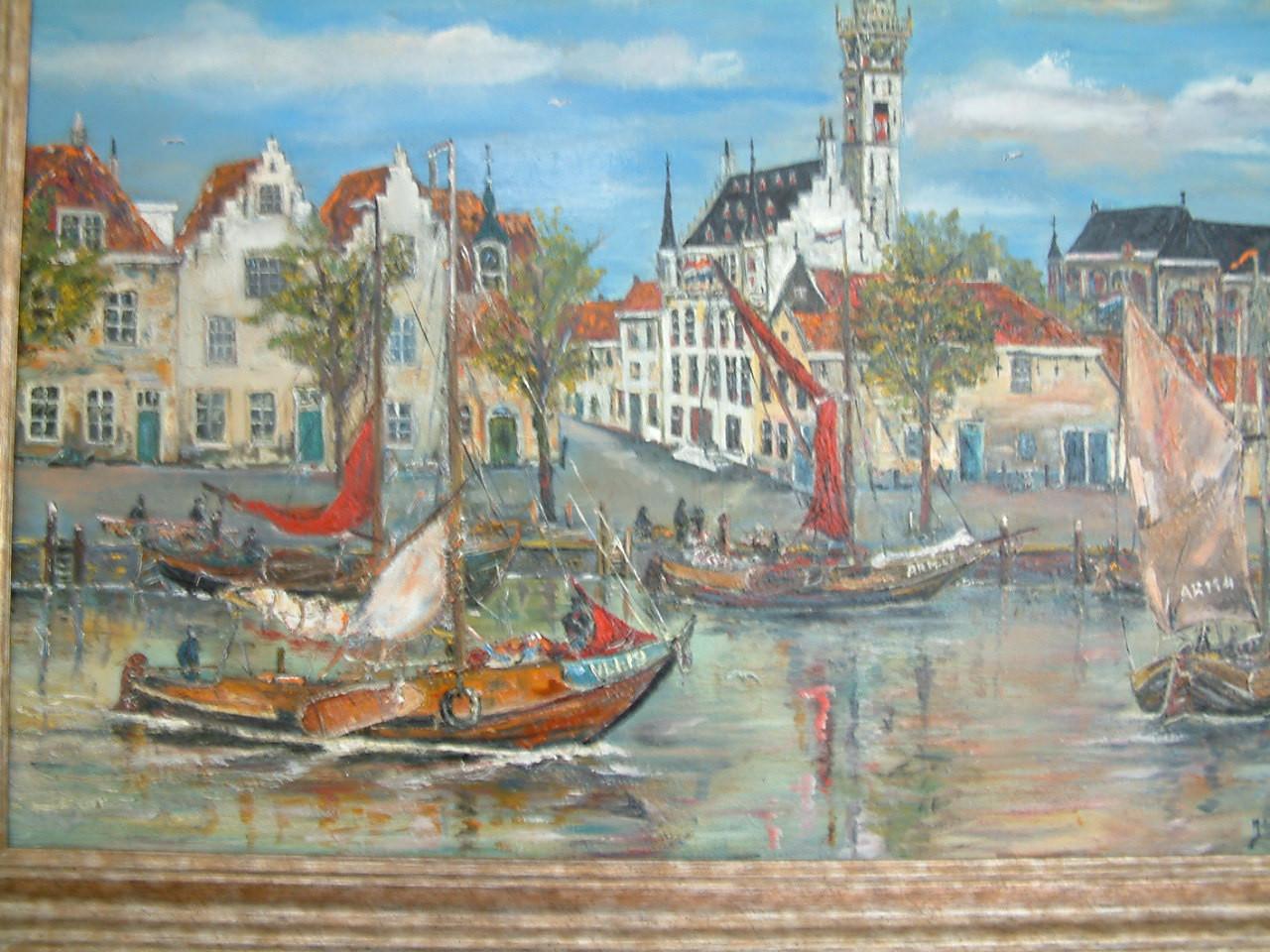 Veere  stadje met haven
